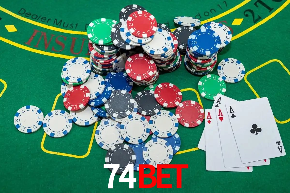 Interface do App 74BET